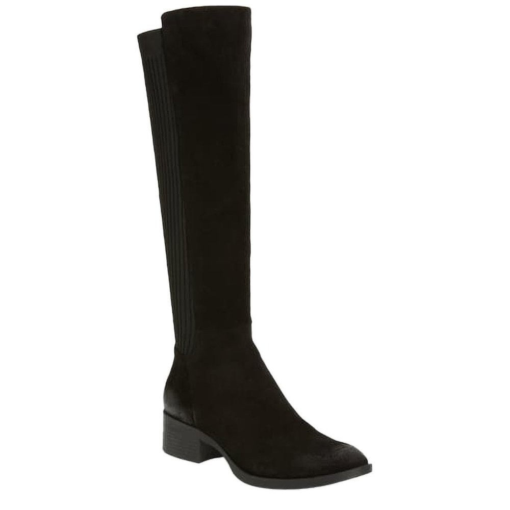 Kenneth Cole Levon Tall Black suede boots